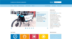 Desktop Screenshot of klimaschutz-hannover.de